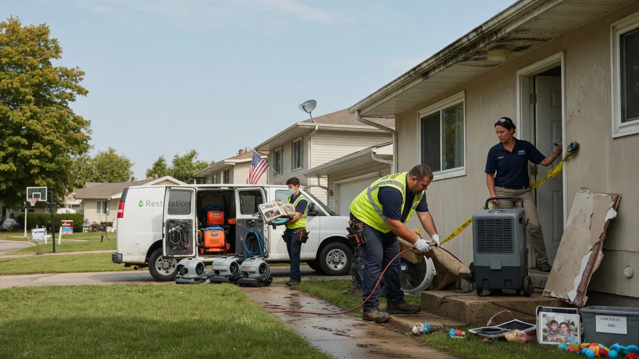 Water Damage Restoration in Adell, WI near me